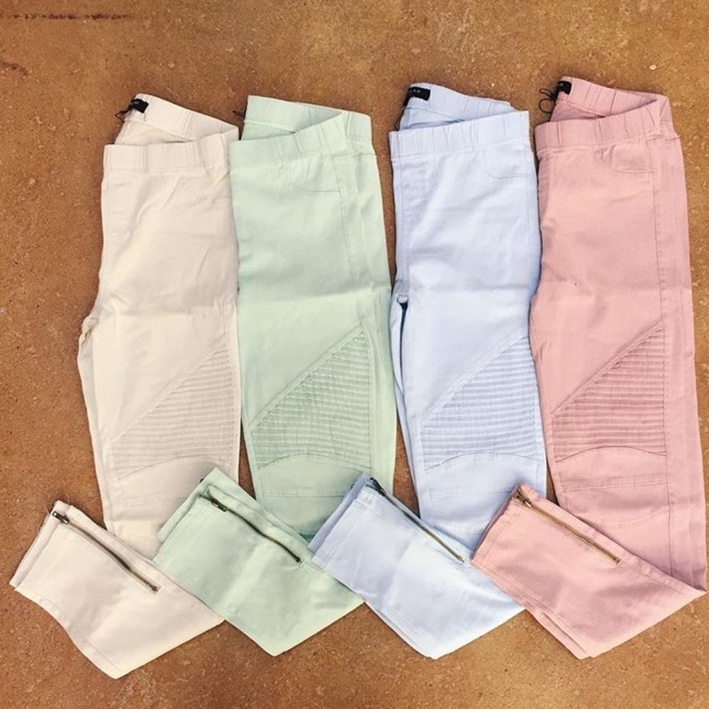 Beulah moto jegging